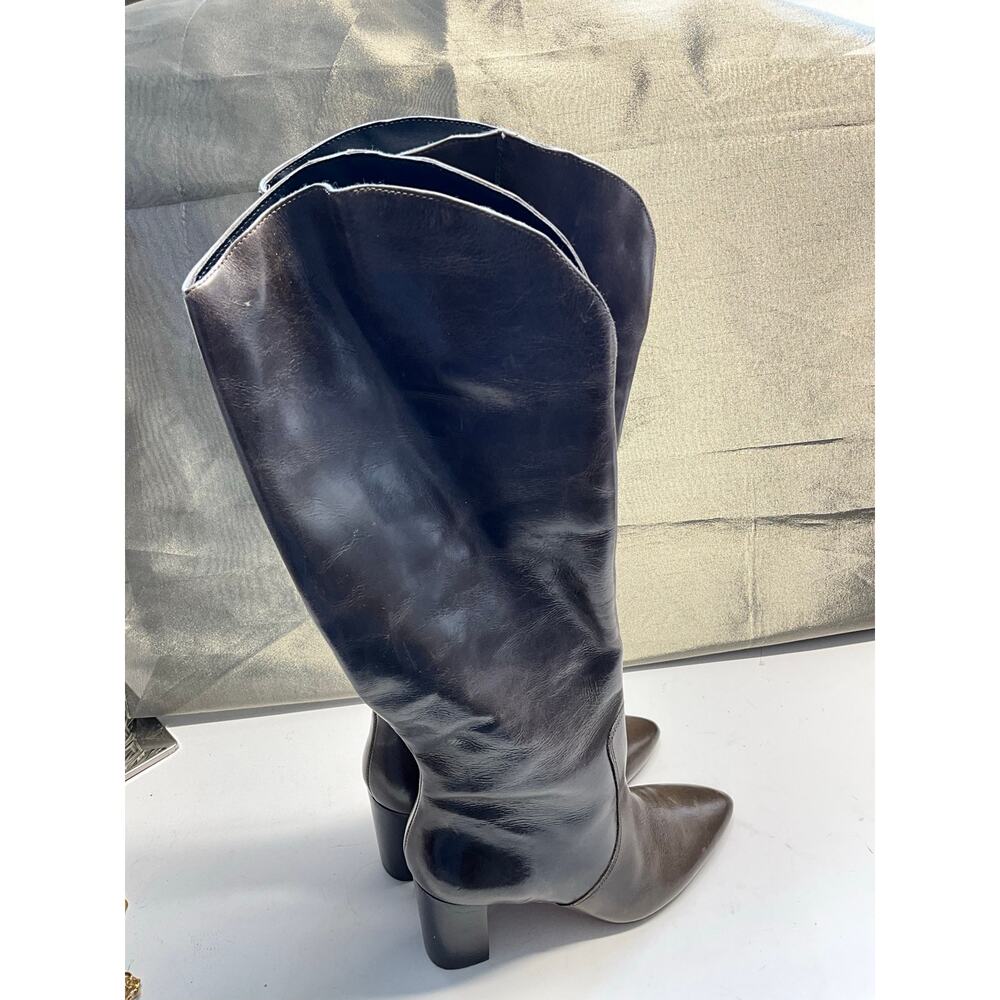 Dolce Vita Nedi in Dark Olive Leather - Picture 7 of 12